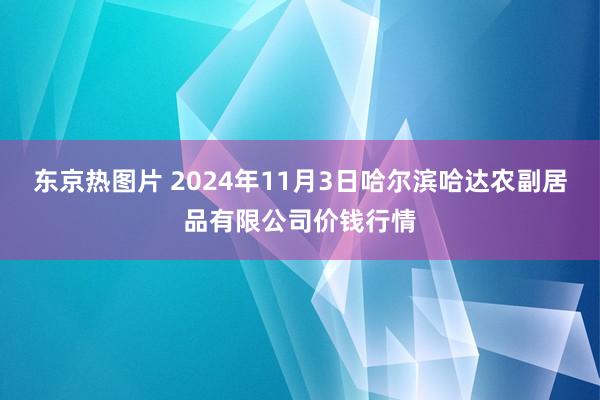 东京热图片 2024年11月3日哈尔滨哈达农副居品有限公司价钱行情