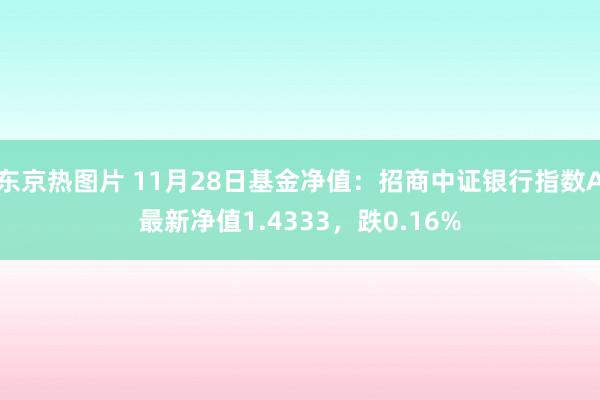 东京热图片 11月28日基金净值：招商中证银行指数A最新净值1.4333，跌0.16%