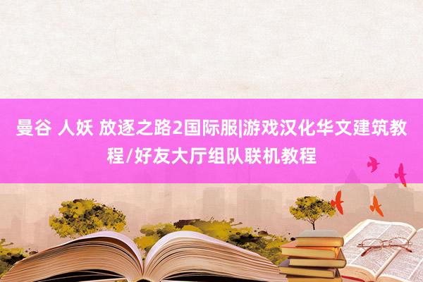 曼谷 人妖 放逐之路2国际服|游戏汉化华文建筑教程/好友大厅组队联机教程