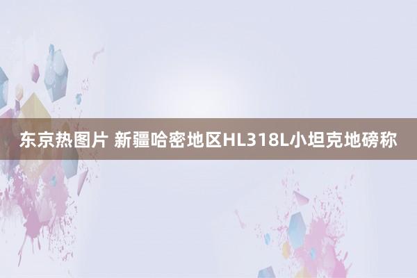 东京热图片 新疆哈密地区HL318L小坦克地磅称