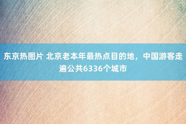 东京热图片 北京老本年最热点目的地，中国游客走遍公共6336个城市